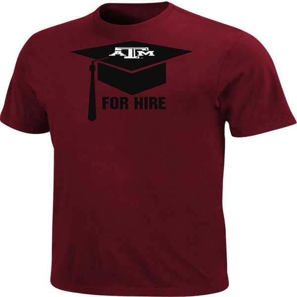 Texas Ax26M Aggies For Hire Graduation WEM T-Shirt - Maroon,We sell and wholesale Texas Ax26M Aggies For Hire Graduation WEM T-Shirt - Maroon on line form chian!